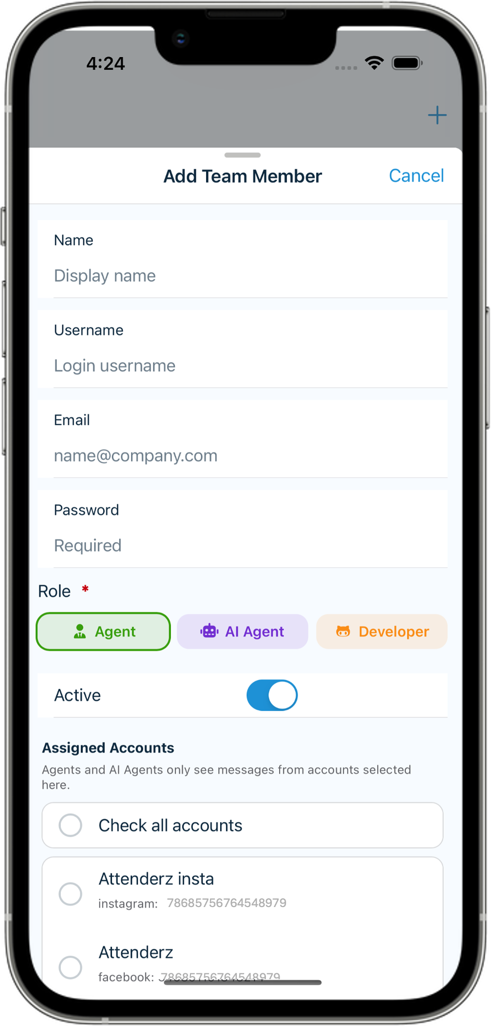 Digit-i mobile app - marketing campaigns